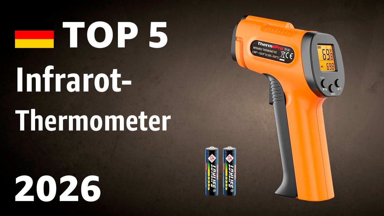 TOP—5. Beste Infrarot-Thermometer. Test & Vergleich 2026