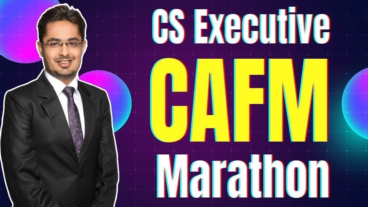 🔥CAFM Brahmastra Marathon for Dec 2025 Exam | PART 1 |🔥CS Executive CAFM Memory Revision