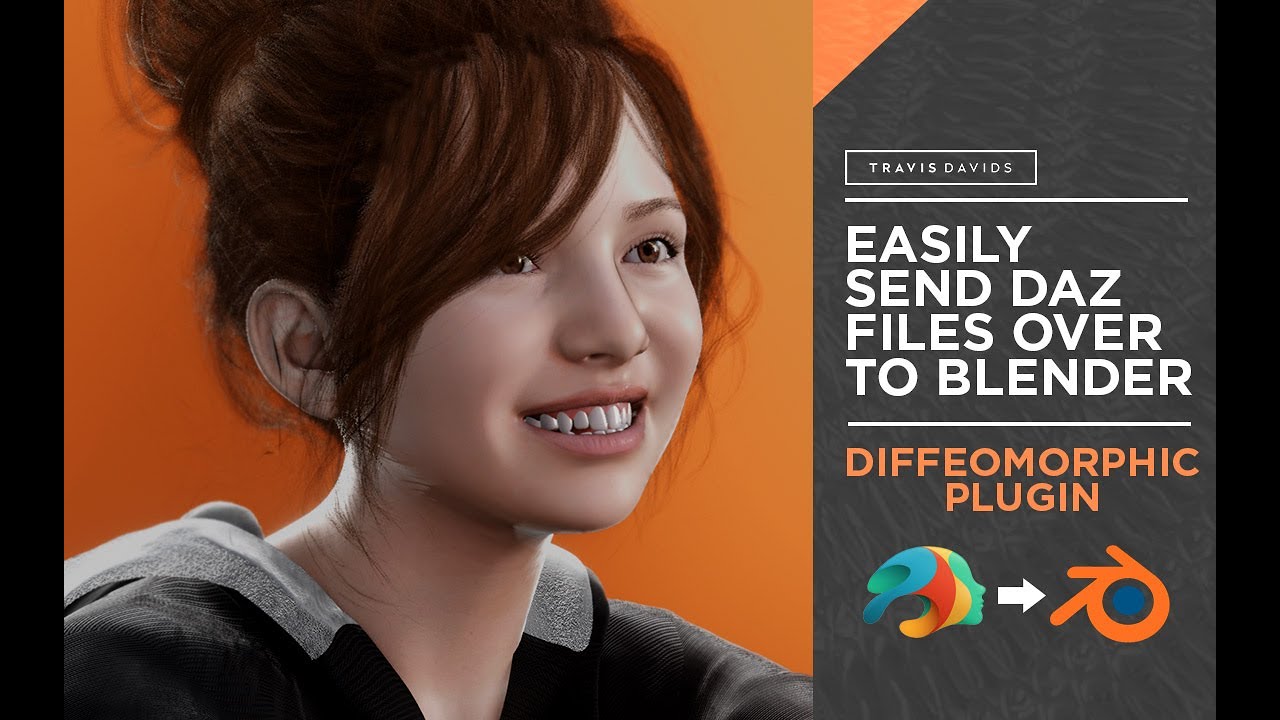 Easily Send Daz Files Over To Blender - Daz Importer - Diffeomorphic Plugin