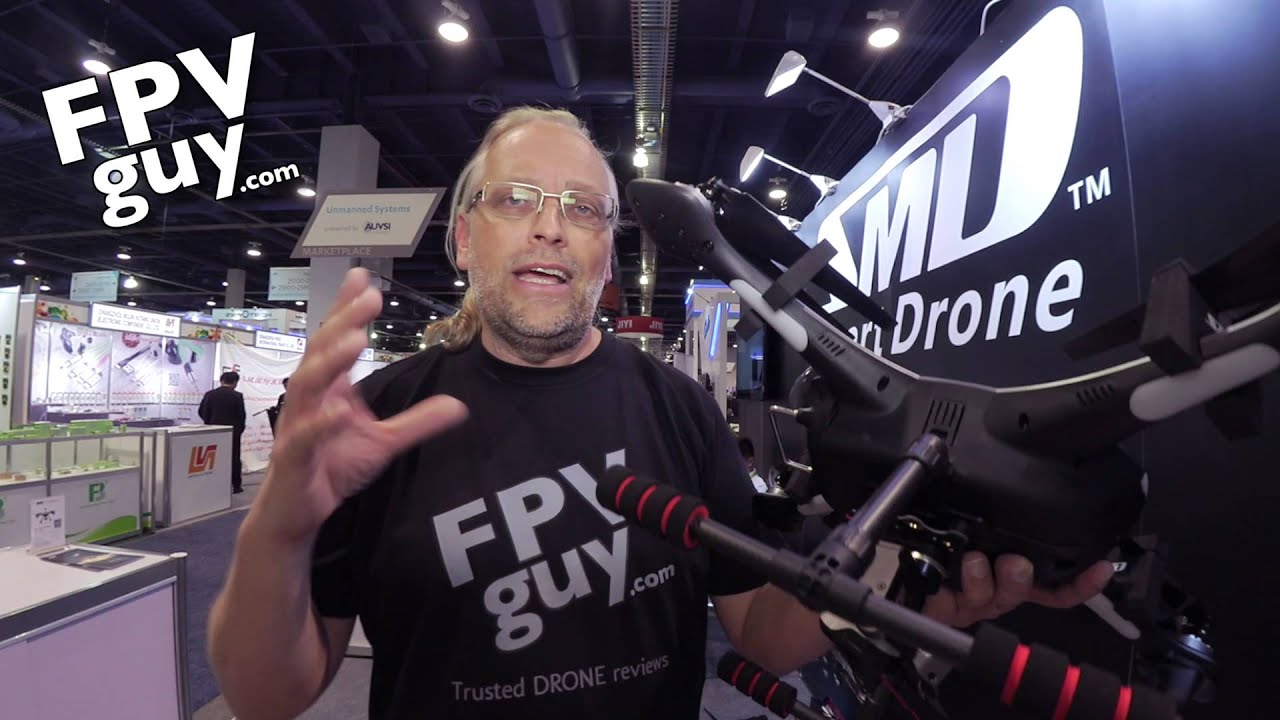 SMD MIRAGE 5x zoom drone - FPVguy review CES 2016
