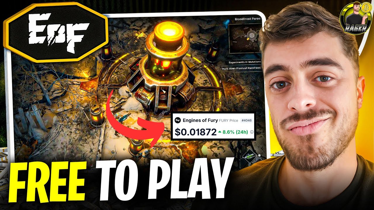 NUEVO Juego Cripto GRATIS Lanzado! 💥 C&oacute;mo Generar Recompensas $FURY 💥 FREE TO PLAY 💥 ENGINES OF FURY