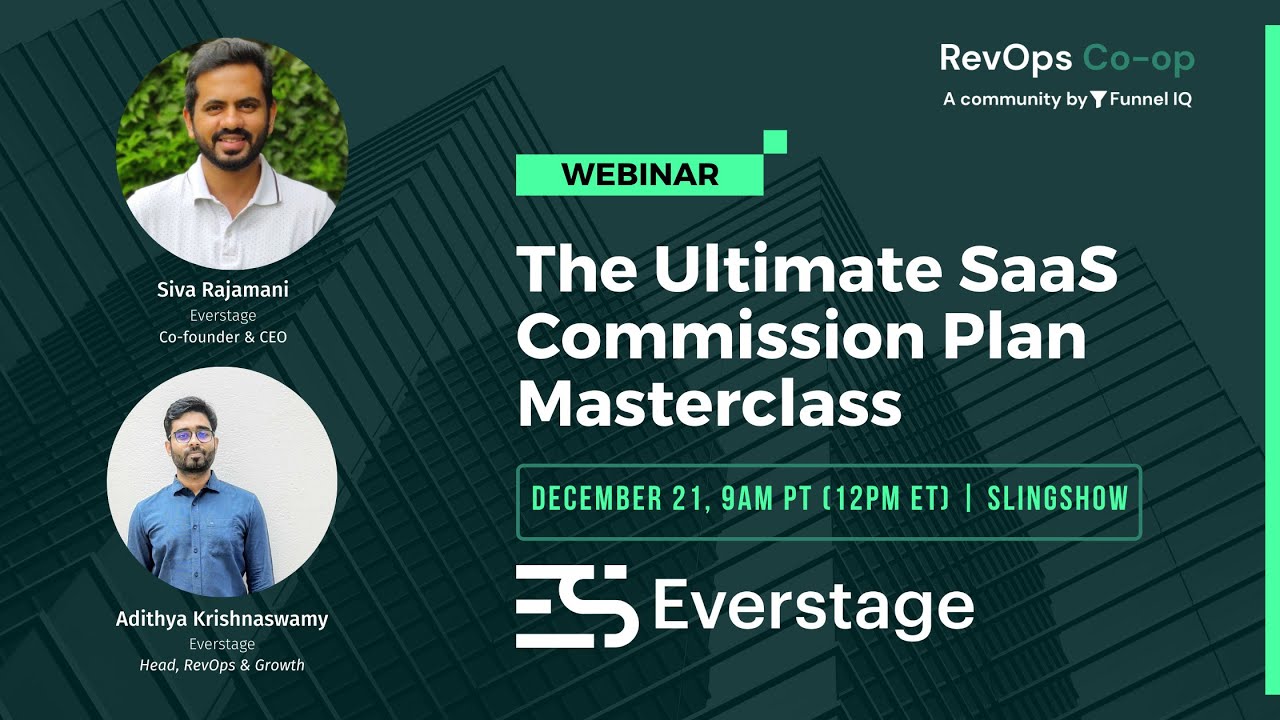 The Ultimate SaaS Commission Plan Masterclass