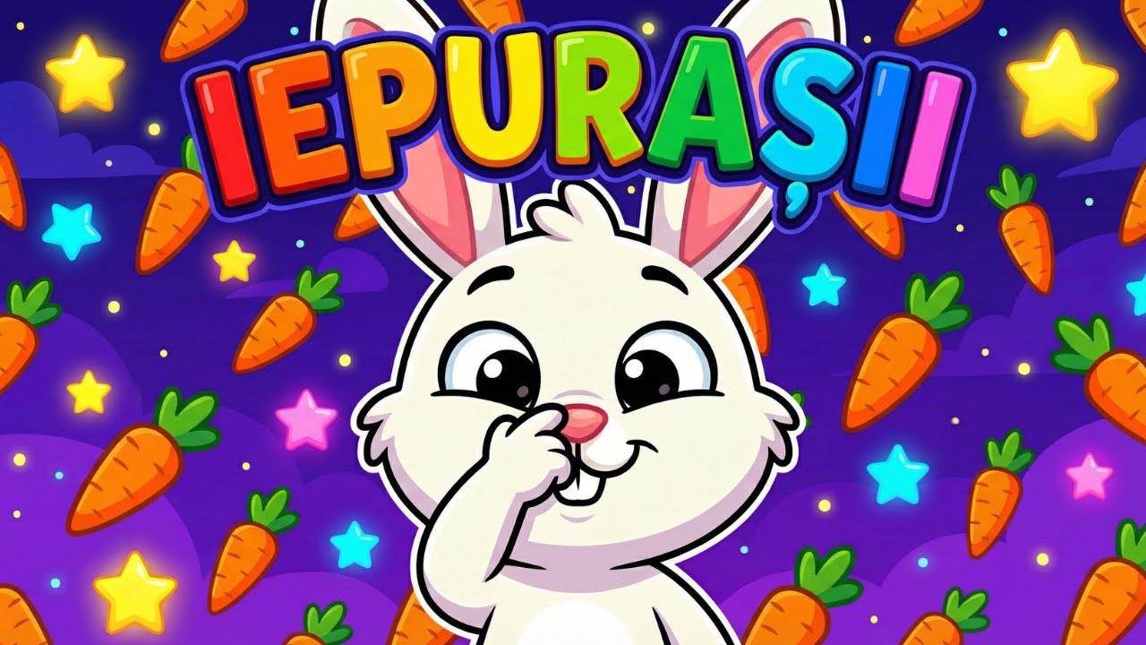 Iepurasii Veseli 🎵 Cantece Pentru Copii | LumiKIDS TV