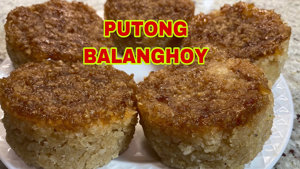 PUTONG BALANGHOY RECIPE | BEST STEAMED PUTO CASSAVA