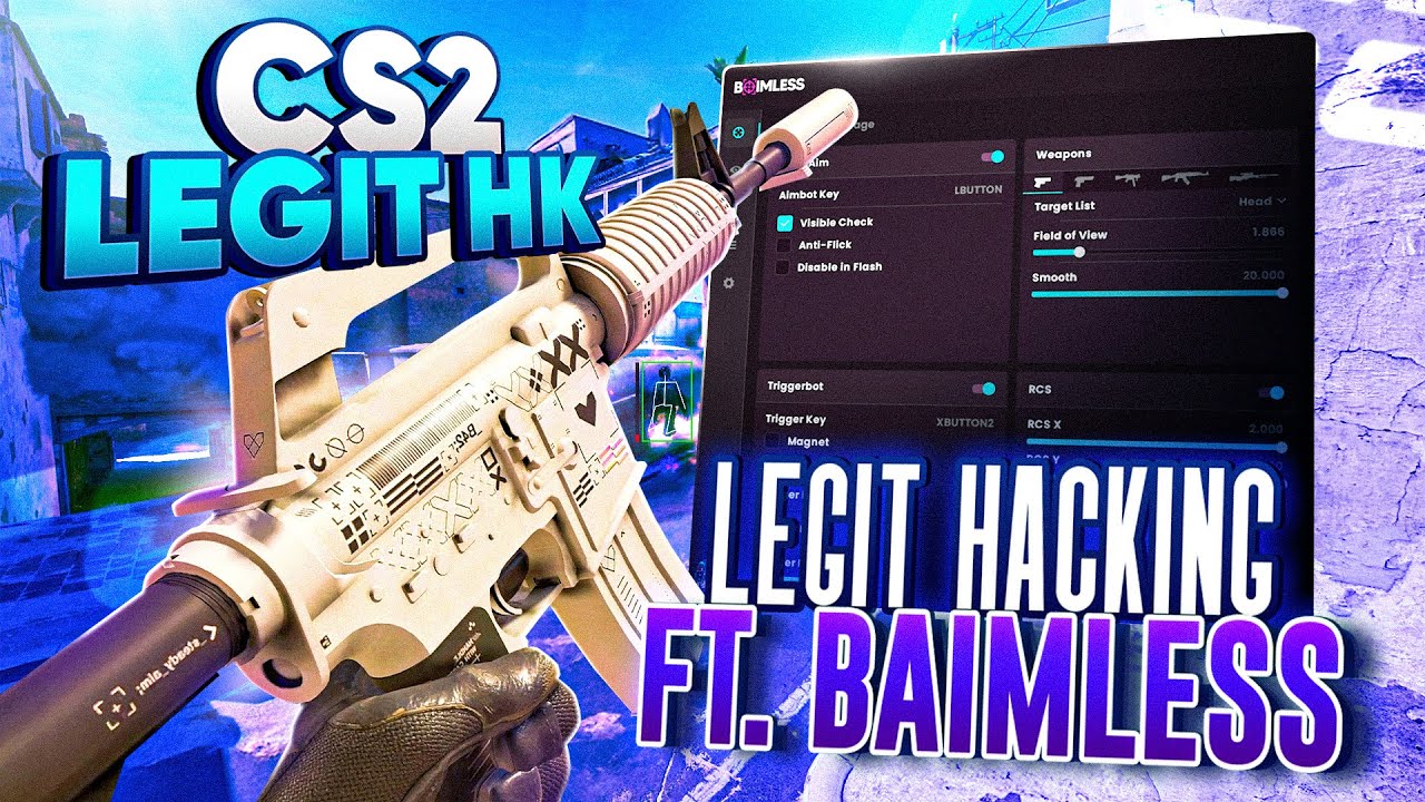 CS2 PRIME LEGIT HACKING | BAIMLESS MAJOR UPDATE