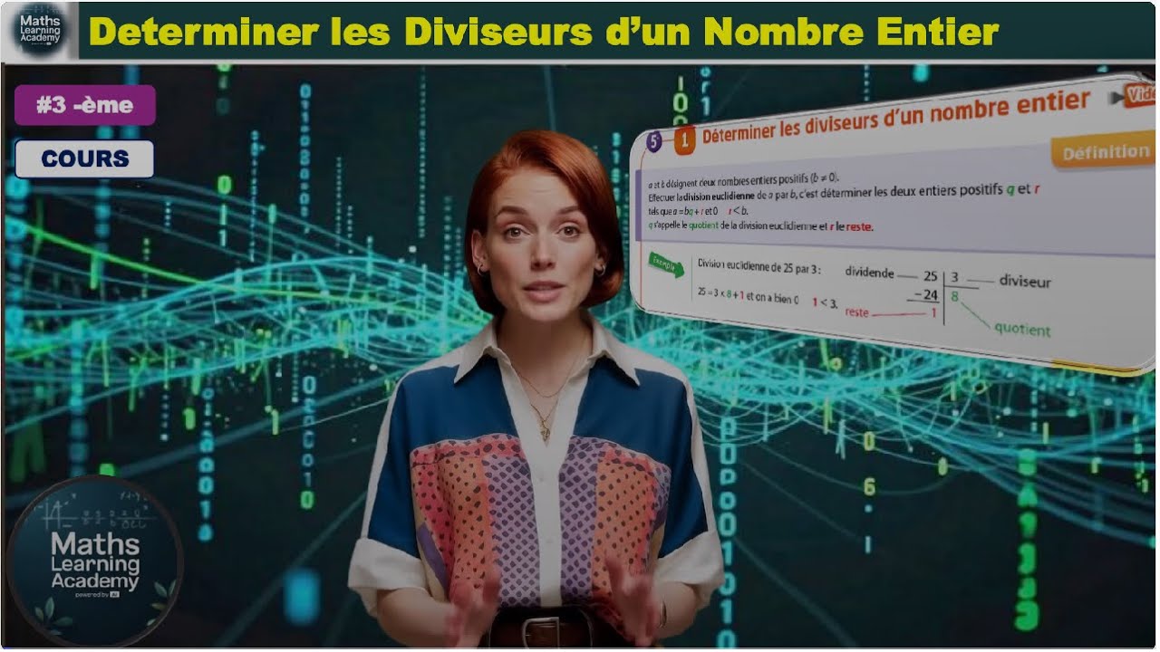 🎯 Maths 3ème – Déterminer les diviseurs d’un nombre entier