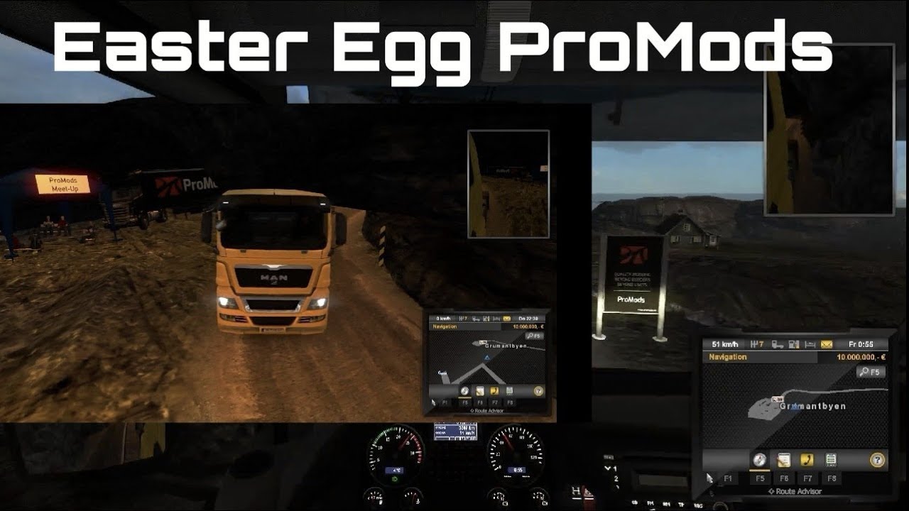ETS2 ProMods 2.31 Easter Egg Meets Up