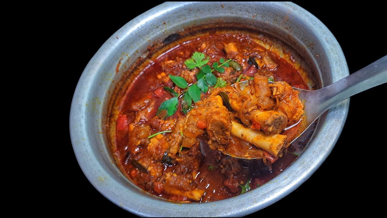 💯👌👍 തനി നാടന്‍ ആട്ടിന്‍ കാല് കറി | Mutton Paya Recipe in Malayalam | Delicious Mutton Paya Recipe