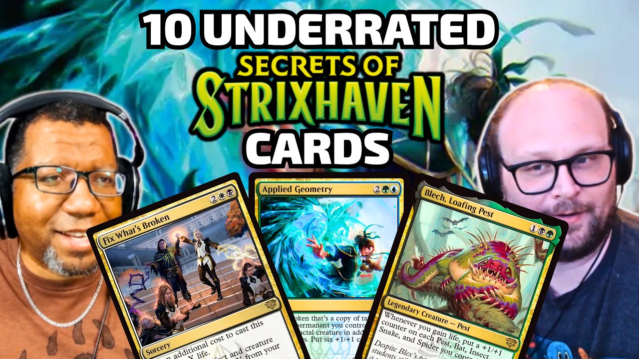 Top 10 Underrated Strixhaven Cards Everyone Missed w/ Dev from  @SBMTG | MTG Sleeper Picks