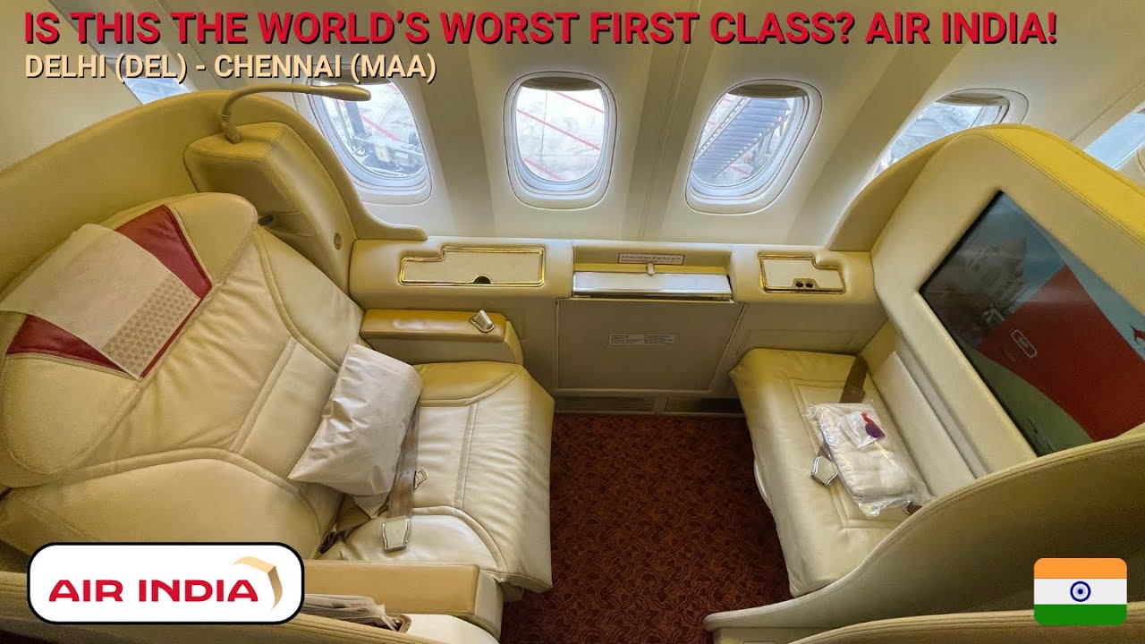 REVIEW | Air India | Delhi (DEL) - Chennai (MAA) | Boeing 777-200LR | First Class