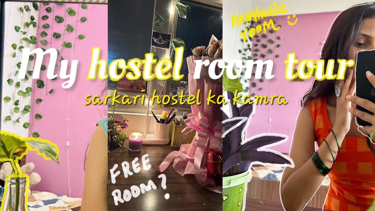 Aiims HOSTEL room tour | sarkari hostel | Aiims bhopal hostel room | Aesthetic room decoration |