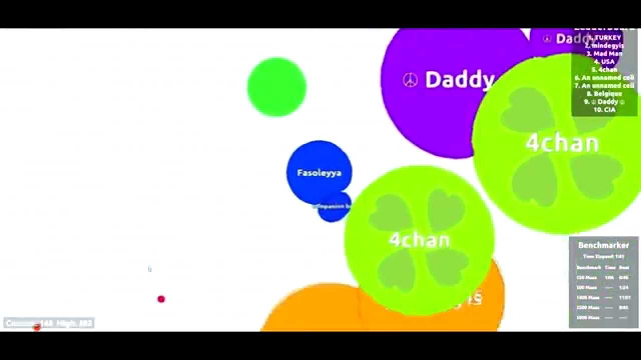 Agar.io | لعبة المفقعات