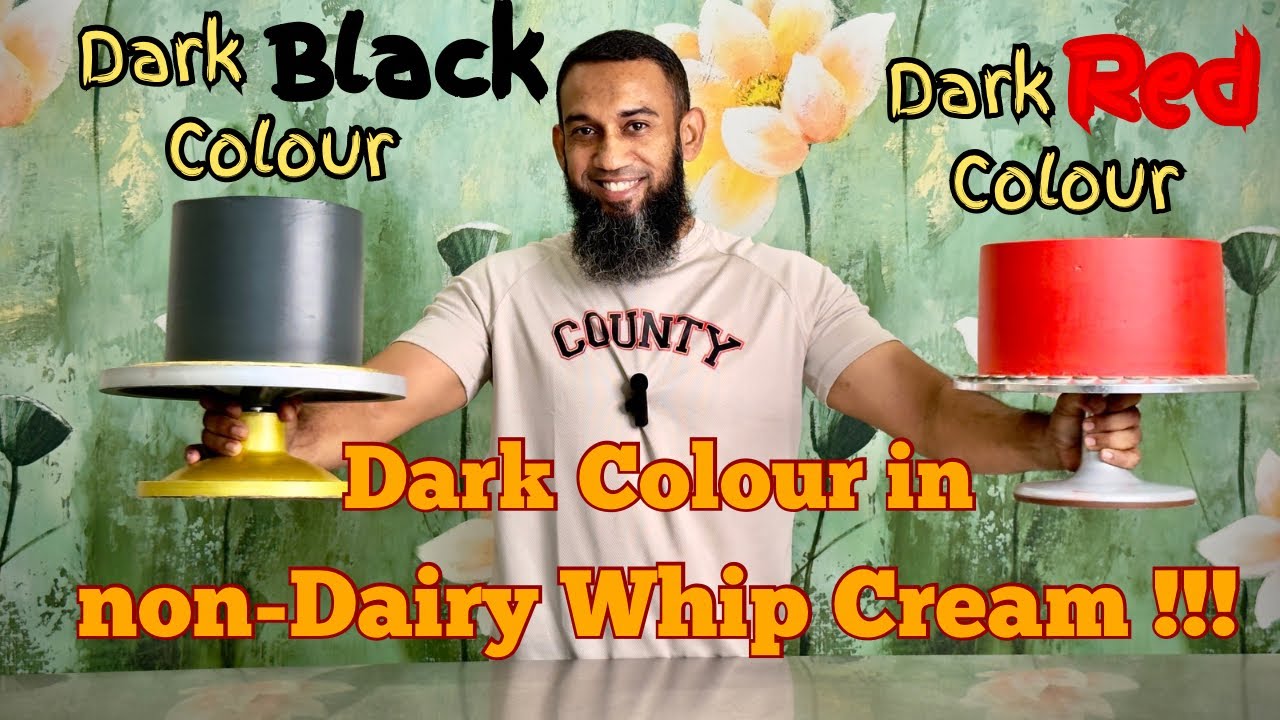 Dark Red and Black Colour in Cream | Secret Technique | no Bitter Taste