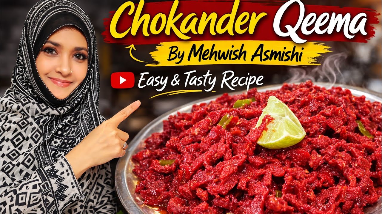“Aisa Chukandar Keema Kabhi Nahi Khaya Hoga | Easy & Tasty Beetroot Keema Recipe”😊
