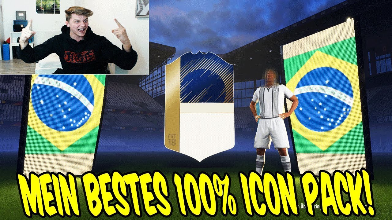 Mein BESTES 100% ICON PACK + heftige ELITE REWARDS! 🤑🤑 Fifa 18 Pack Opening Ultimate Team Deutsch