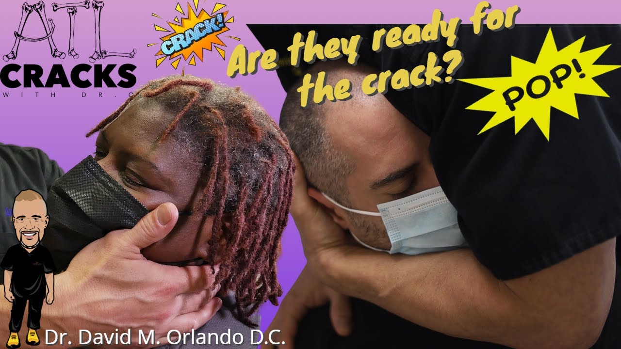 Chiropractic treatment for neck pain🦴|| Neck pain chiropractic adjustment || Atl Cracks