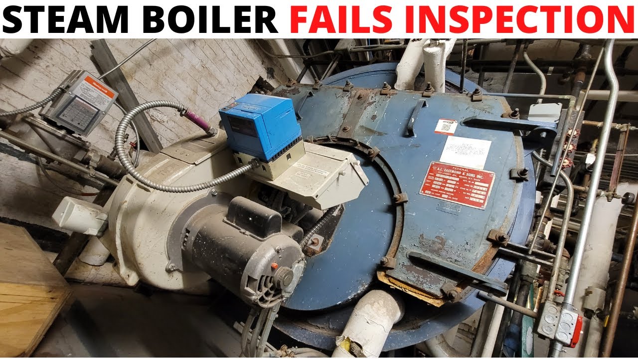 HVAC Service Call: Commercial Steam Boiler Fails Inspection (Manhole Cover/Gasket Installation)