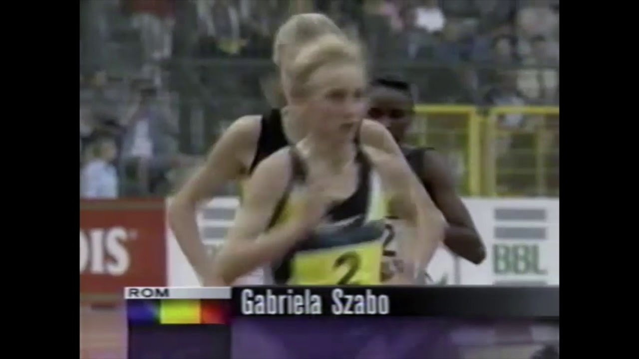 Gabriela Szabo vs. Paula Radcliffe - Women's 5000m - 1997 Van Damme Meet
