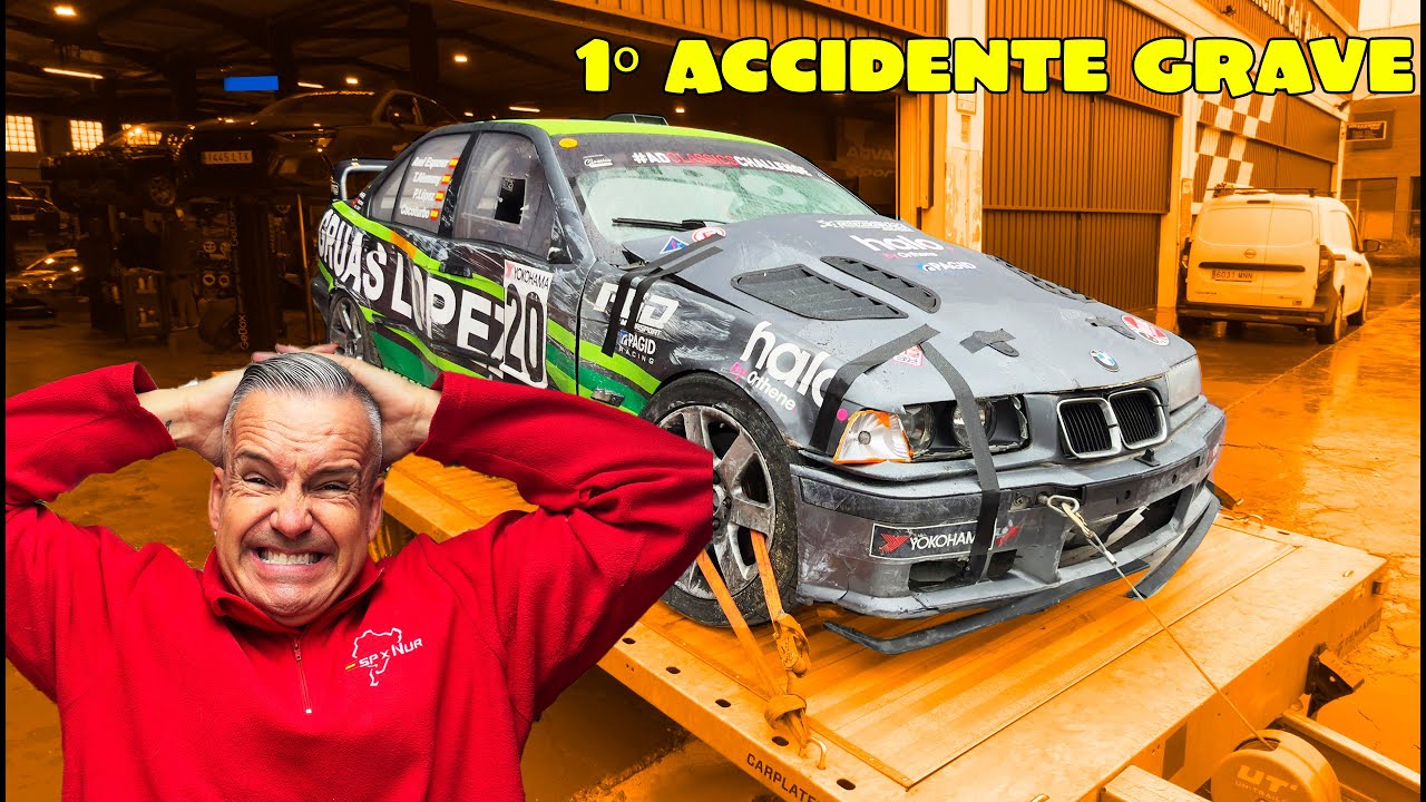¡Tenía que Pasar! PRIMER ACCIDENTE con el Coche de Carreras 😢