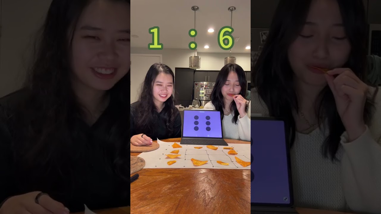 【过年小游戏：快去和朋友玩！】薯片连连看 | Connect the dots to eat the chips!!
