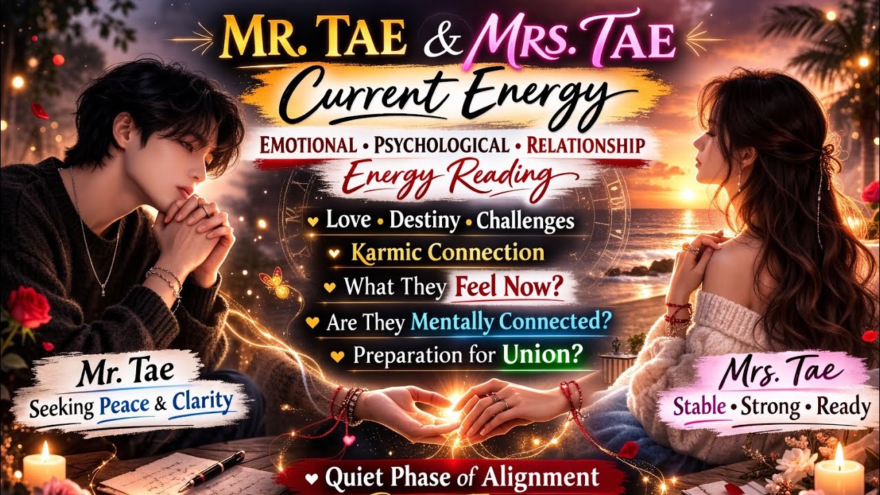 Mr Tae & Mrs Tae Current Energy 2026 Today ❤️ | Divine Timing & Karmic Connection Prediction 