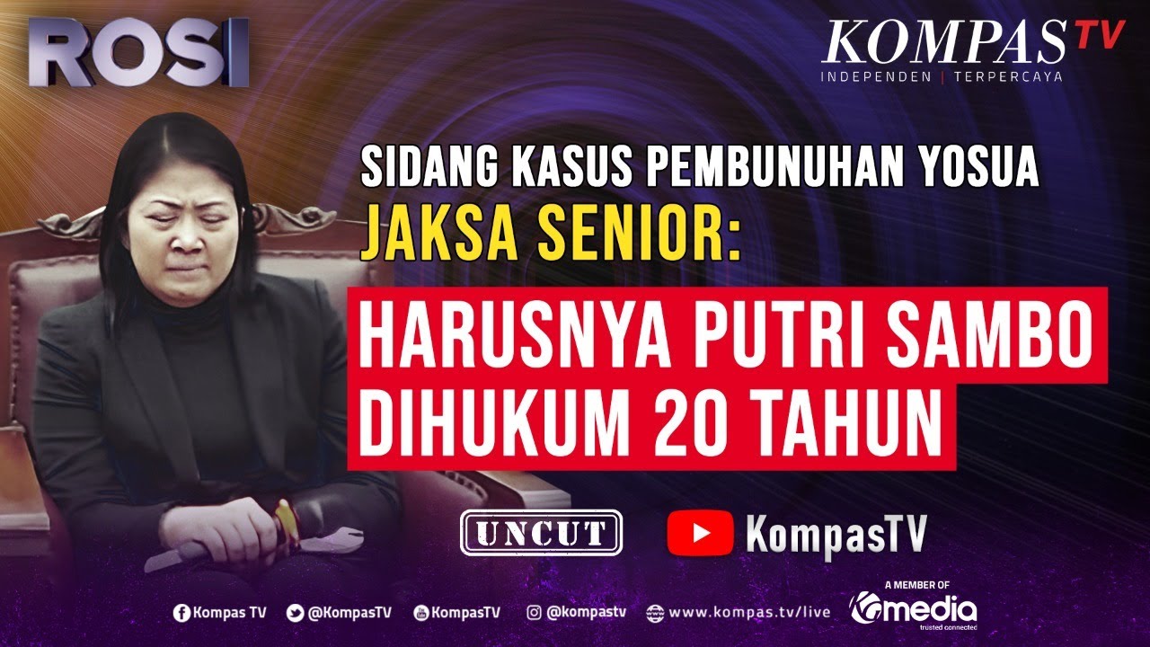 [ROSI] Jaksa Senior: Ferdy Sambo Sakit Hati karena Eliezer Jujur