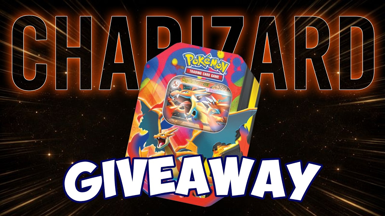 ***GIVEAWAY*** I&rsquo;m Giving Away a Mega Charizard Y Tin&hellip; But I Opened X Instead 🔥