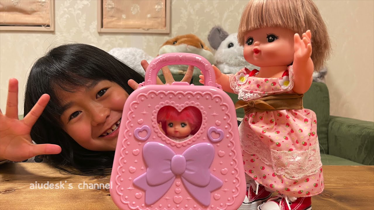 メルちゃん親子で美容室ごっこ【ポケメルドレッサー】