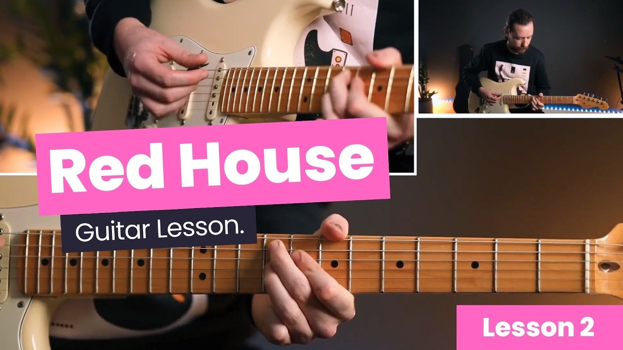 How To Play Red House - Jimi Hendrix Guitar Lesson