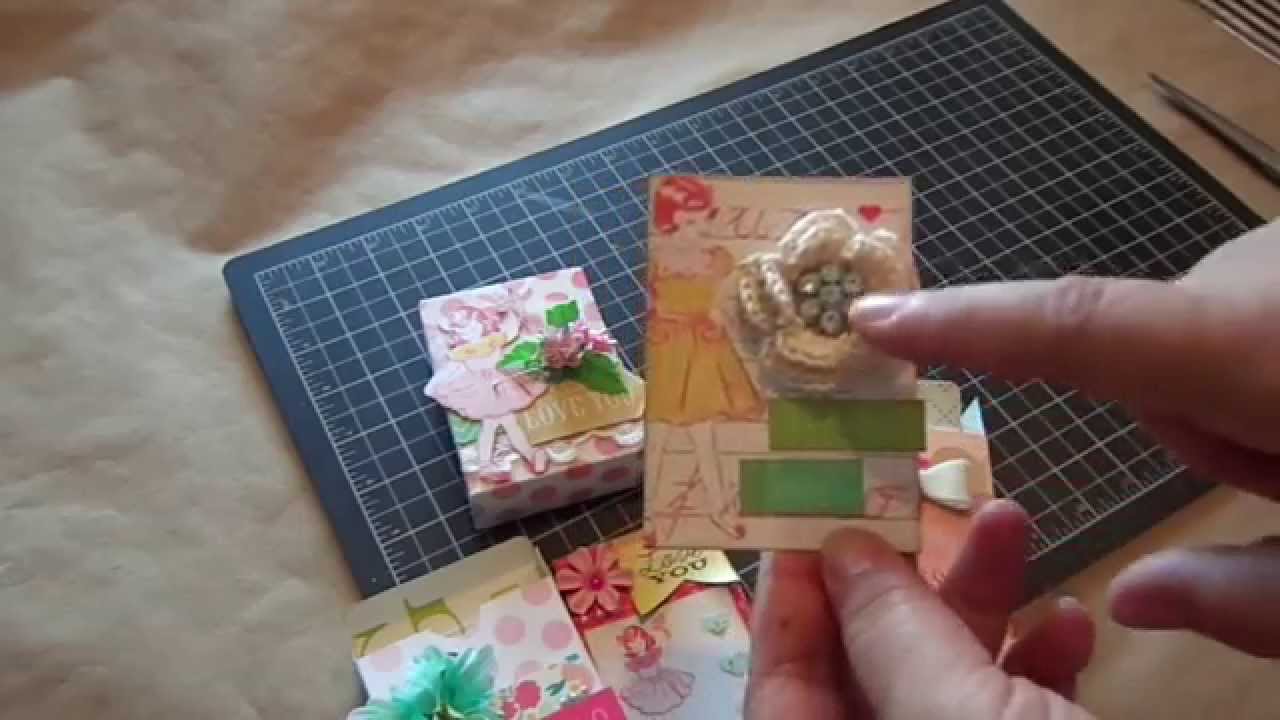 ATC Boxes for your ATC Cards/Tutorial