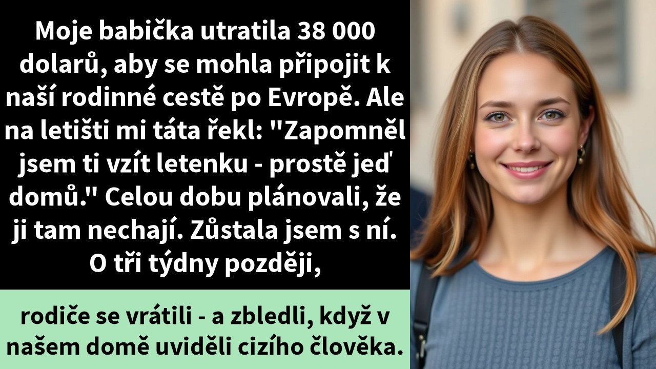 Moje babička utratila 38 000 dolarů, aby se mohla připojit k naší rodinné cestě po Evropě.