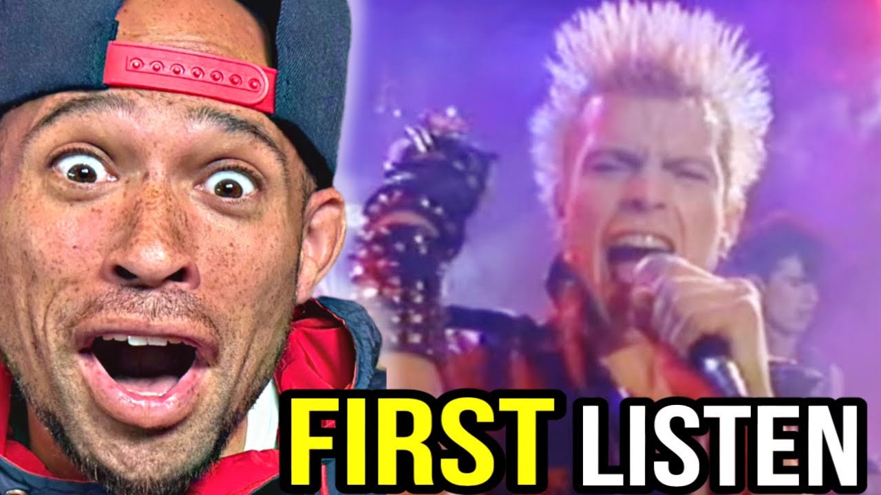 Rapper FIRST reaction to Billy Idol - Rebel Yell! Oh he FREAKY lol