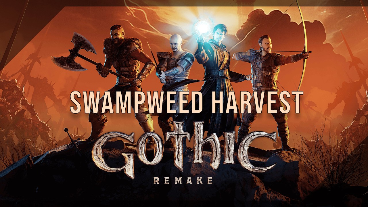 Gothic 1 Remake (Hard + Permadeath) 100% Walkthrough Part 14 Swampweed Harvest