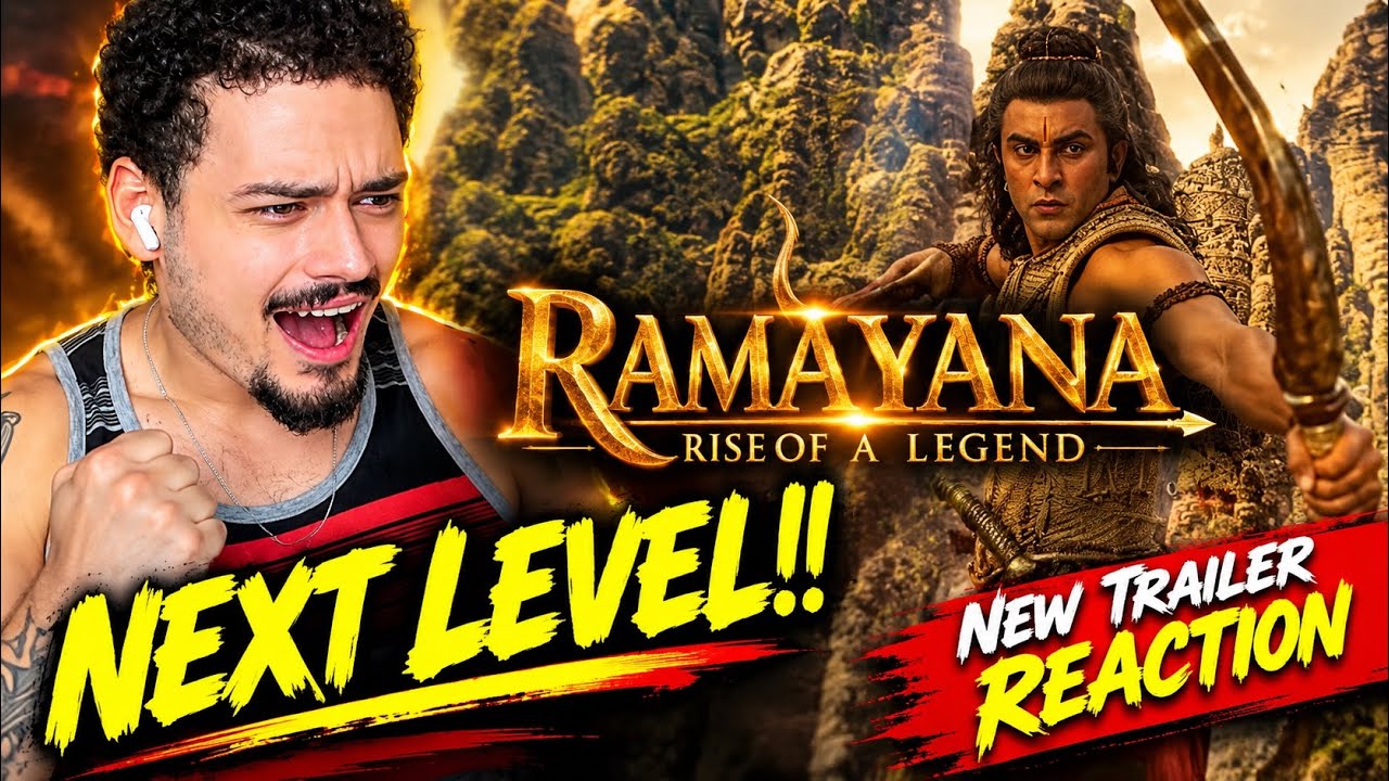 СЛЕДУЮЩИЙ УРОВЕНЬ!! РЕАКЦИЯ НА НОВЫЙ ТРЕЙЛЕР RAMAYANA: RISE OF A LEGEND