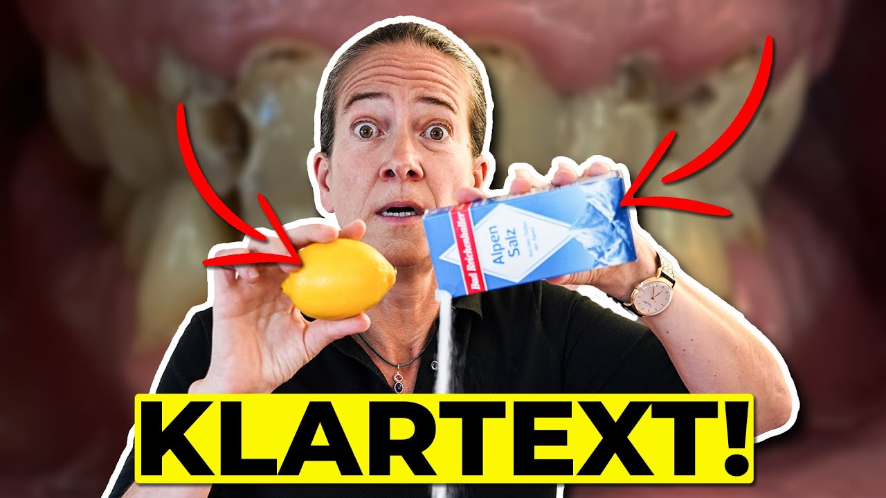 Gefährliche Hausmittel: Diese 3 Tipps zerfressen deine Zähne