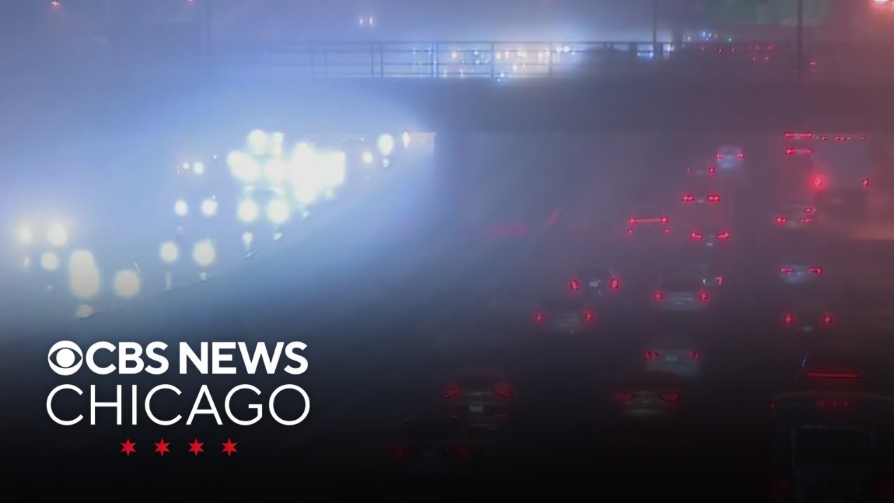 Blizzard conditions for parts of Chicago area Monday morning