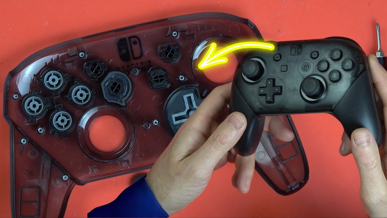 Как разобрать и почистить контроллер Nintendo Switch Pro (разборка и чистка) — подробное руководство