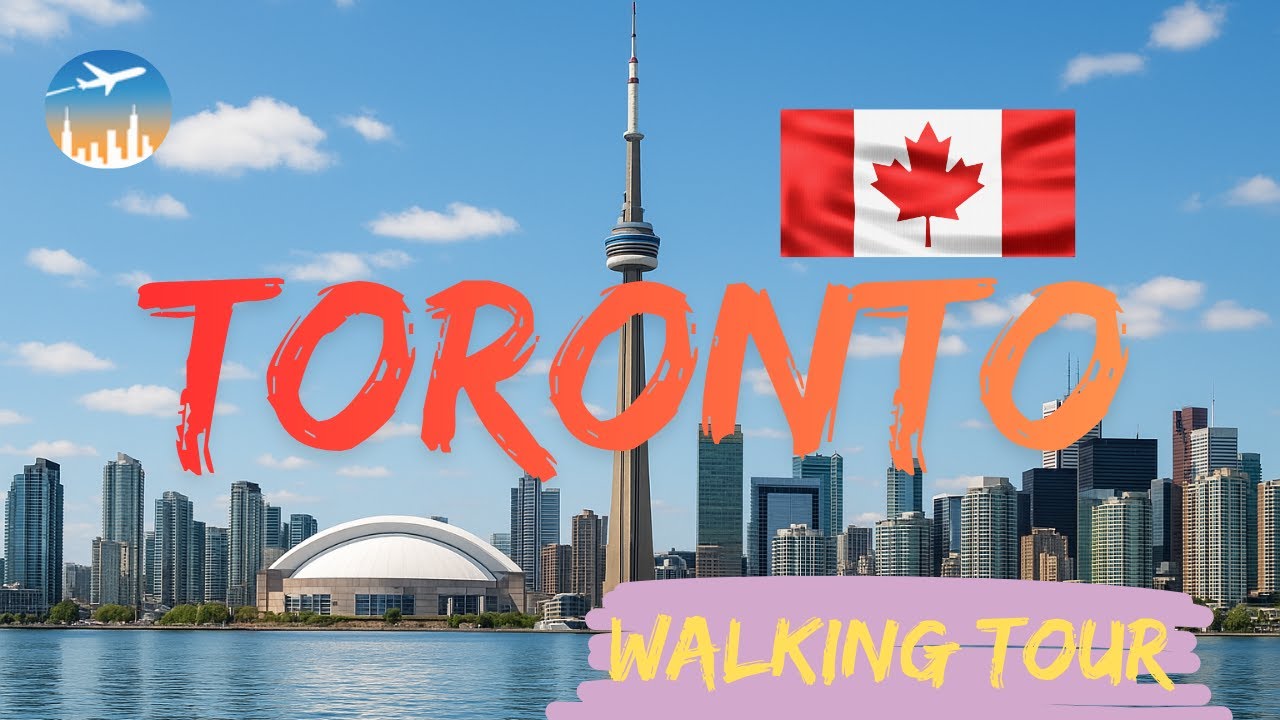 Toronto, Canada 🇨🇦 | Walking Tour | Union Station, CN Tower & Harbourfront