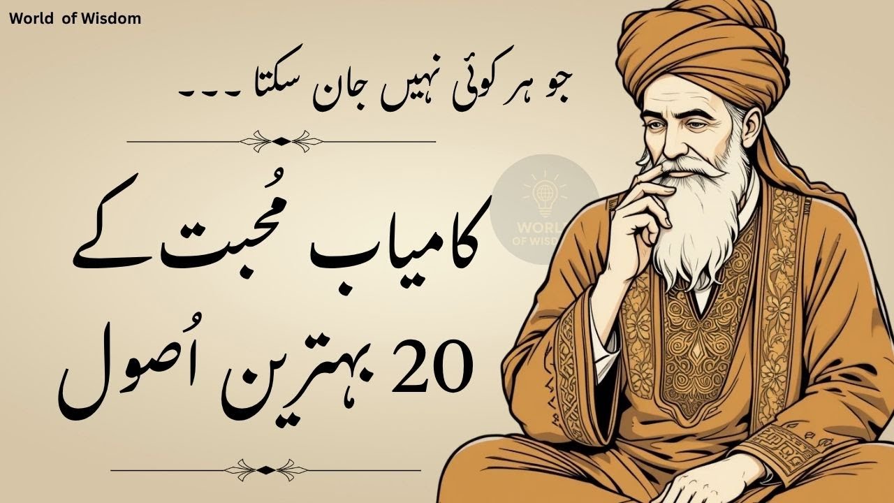 Kamyab Mohabbat K 20 Behtreen Asool | Principles of Successful Love | World of Wisdom