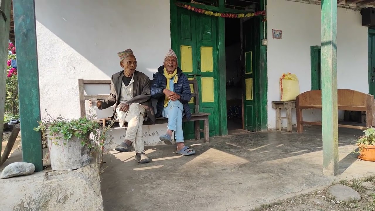 मेरो बुबाको साथीहरुको गफ सुन्दै 😊#highlights 