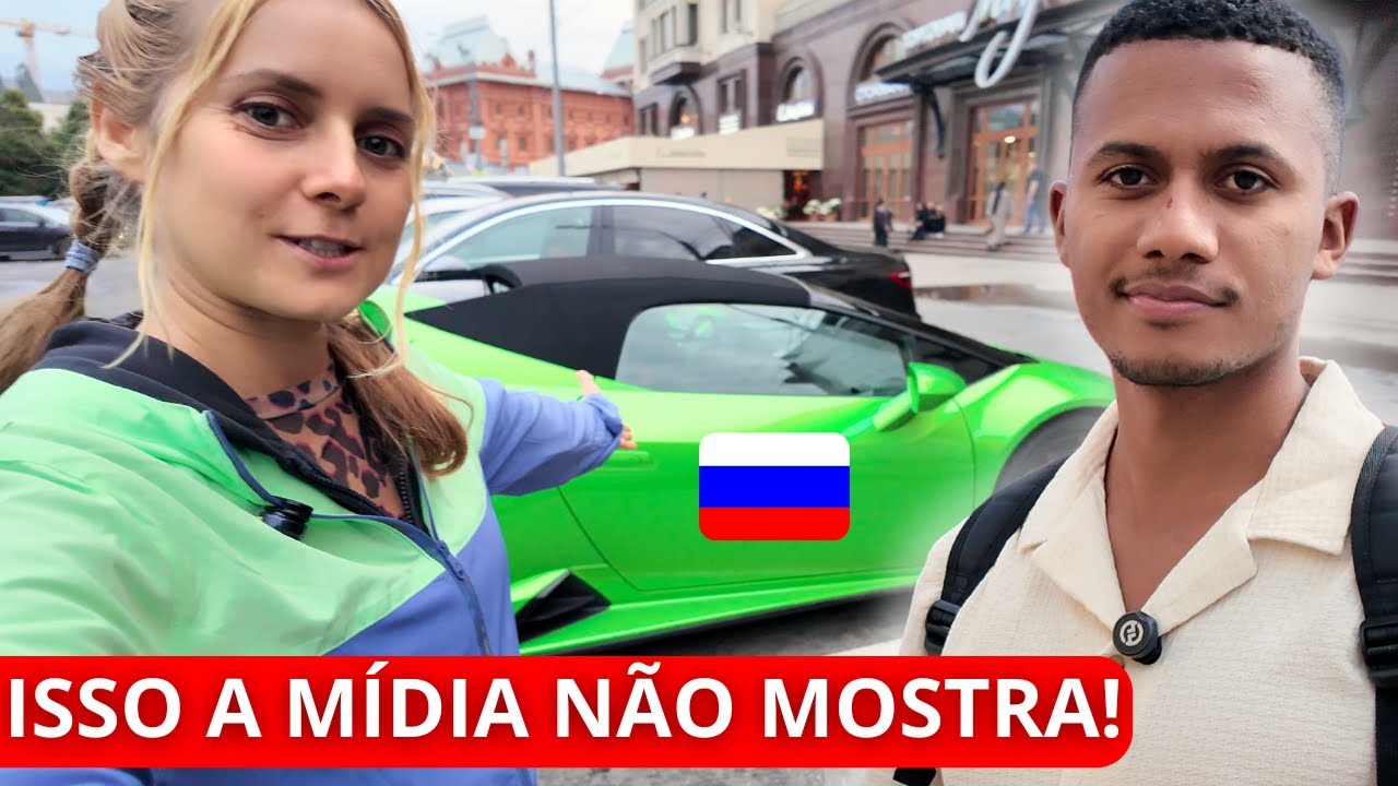 🇷🇺 COMO É UM BAIRRO DE RICO NA RÚSSIA - MILIONÁRIOS DE MOSCOU