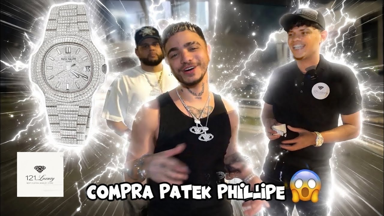 LE VENDEMOS UN PATEK PHILLIPE EN DIAMANTES A VIEJO CULPRIT DJ DE OMAR COURTZ😱
