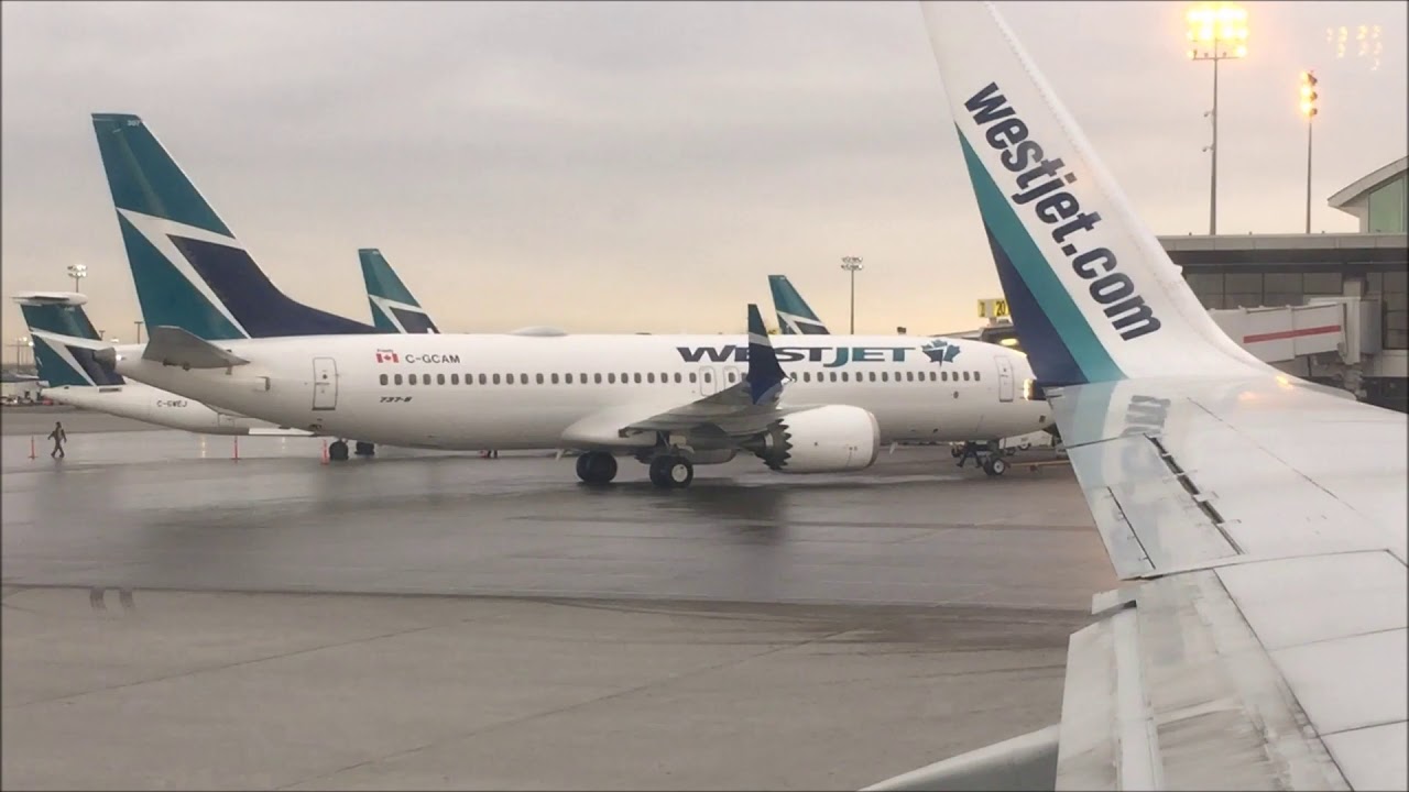 WestJet WJA214 YYC-YUL Calgary Departure (Full Report)