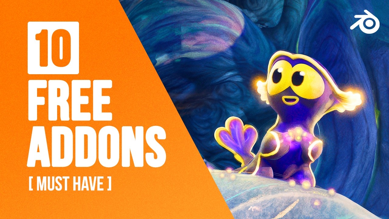 10 FREE Blender Addons That Will Save You HOURS in 2026