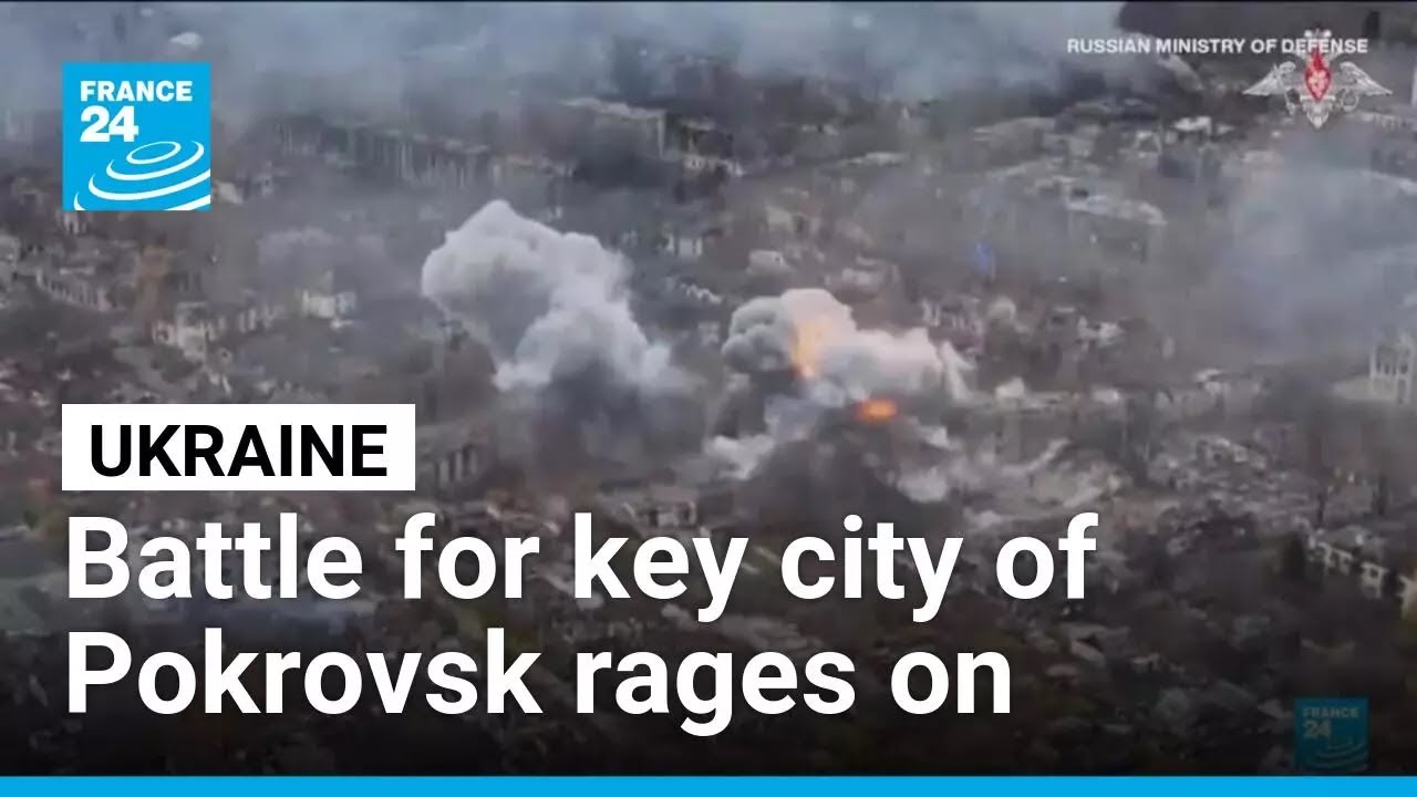 Ukraine: Battle for key city of Pokrovsk rages on &bull; FRANCE 24 English