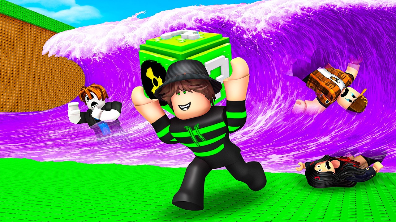 SECRET ADMIN ABUSE in Escape Tsunami for Brainrots!