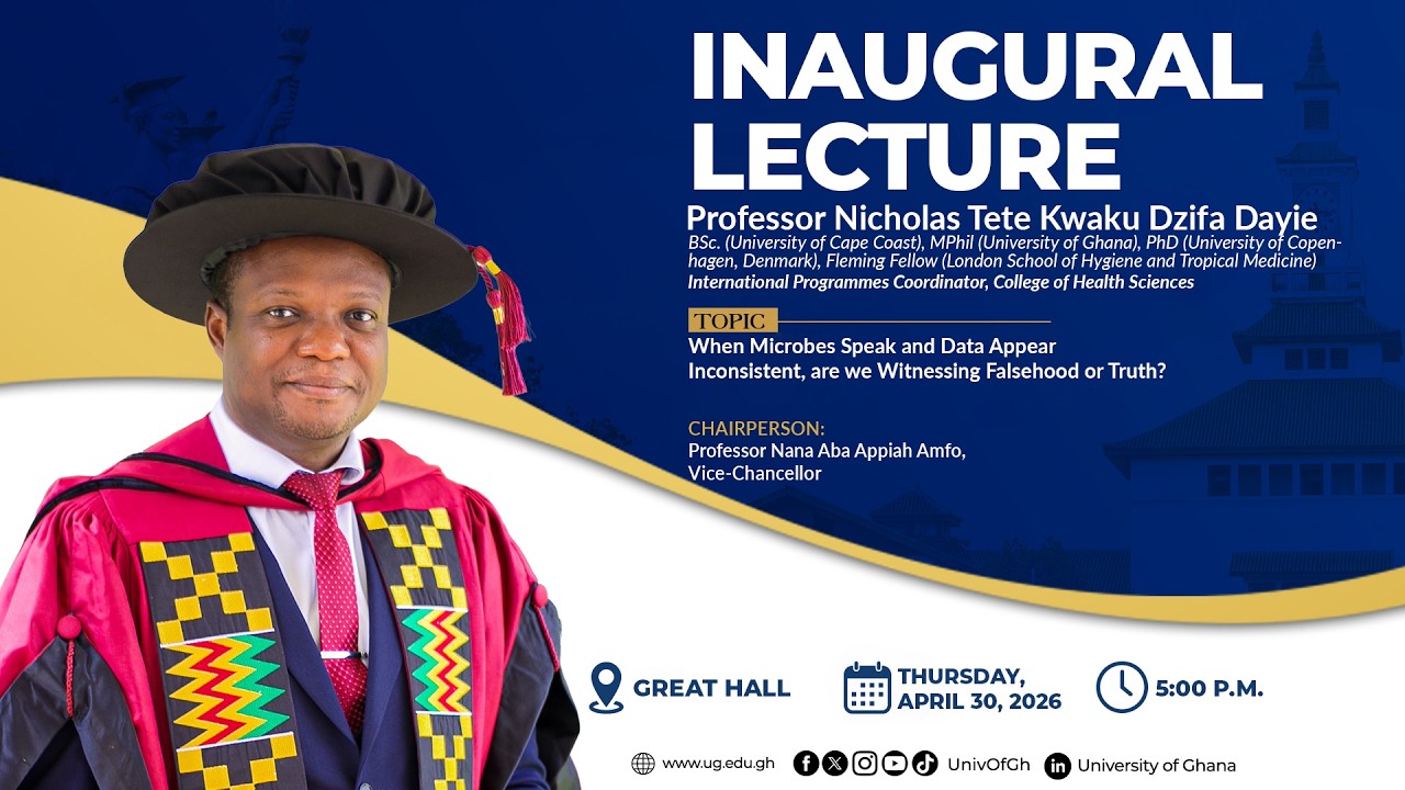 Inaugural Lecture by Prof. Nicholas Tete Kwaku Dzifa Dayie