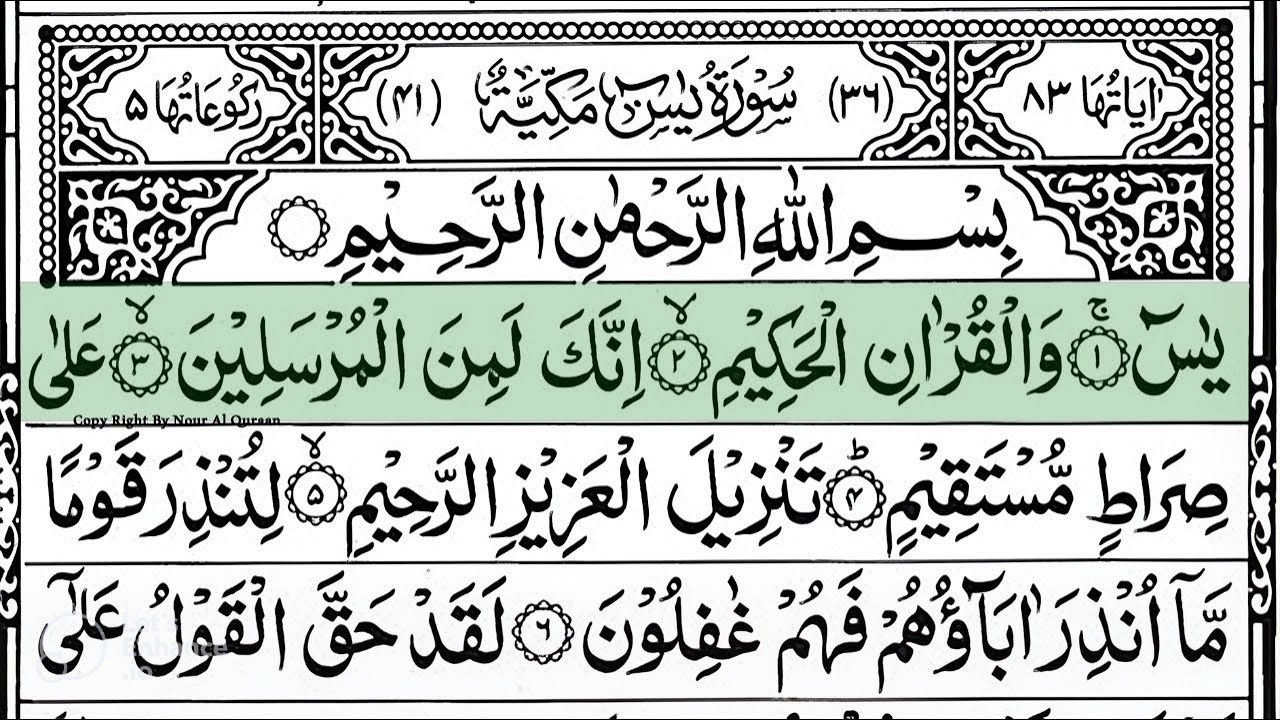 Surah Yaseen Surah Ar Rahman | Best Quran Recitation | Surah Yasin Tilawat | Episode_002