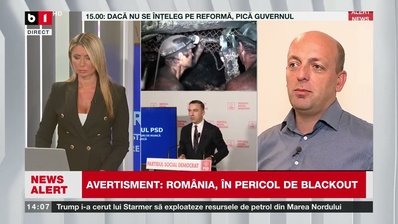 TALK B1 CU GABRIELA MIHAI. AVERTISMENT, ROMÂNIA ÎN PERICOL DE BLACKOUT. EXERCIȚIU NATO ÎN ROMÂNIA P3