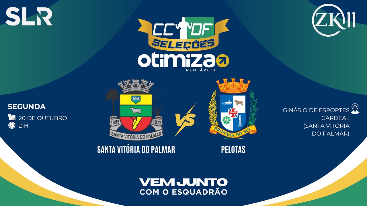 Santa Vit&oacute;ria do Palmar x Pelotas - Jogo 13 - CCDF Sele&ccedil;&otilde;es 2025